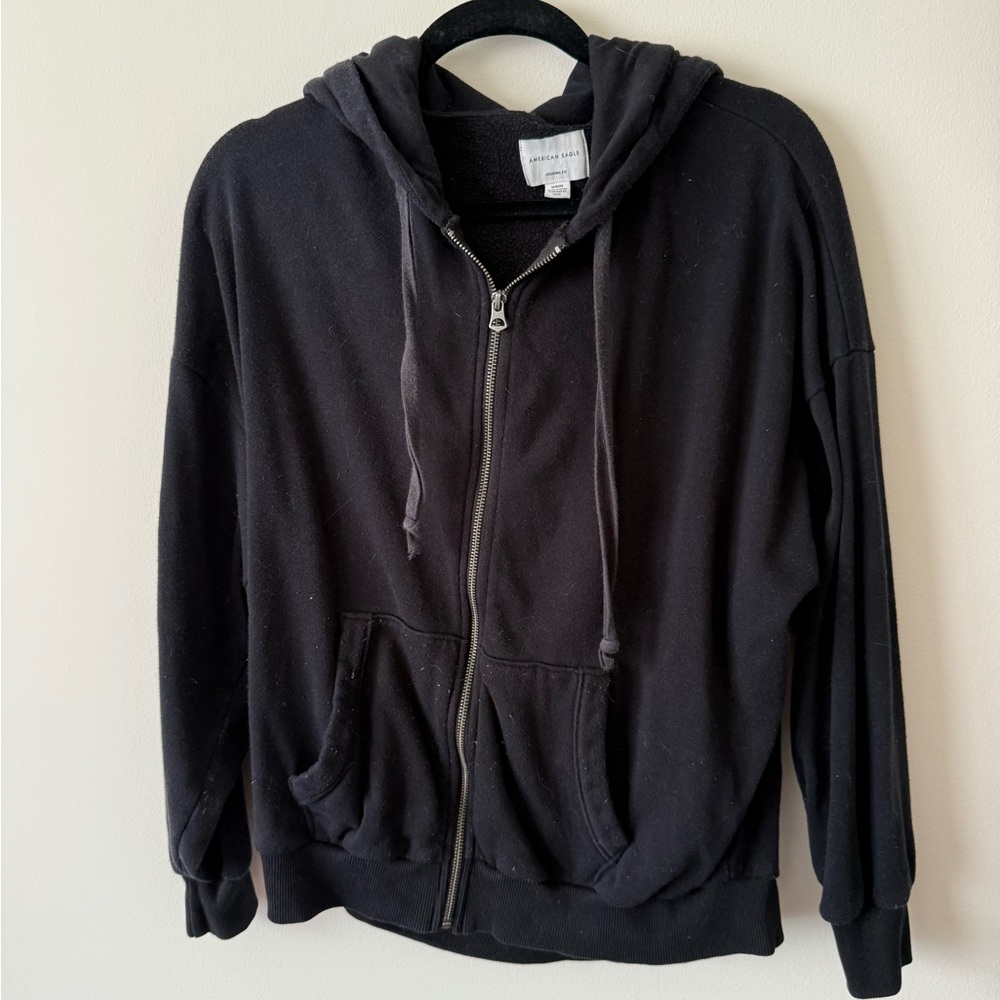 American Eagle Outfitters Black Jegging Fit Sweater